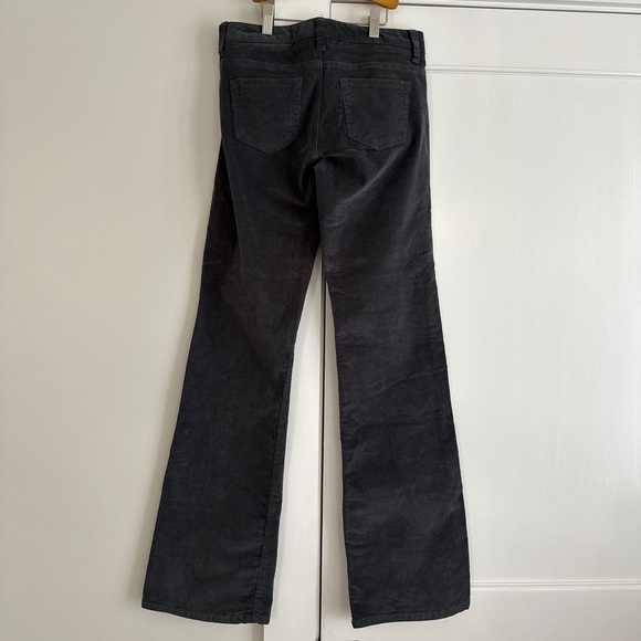 Banana Republic Grey Corduroy/Velvet Flare Jeans - Picture 4 of 6